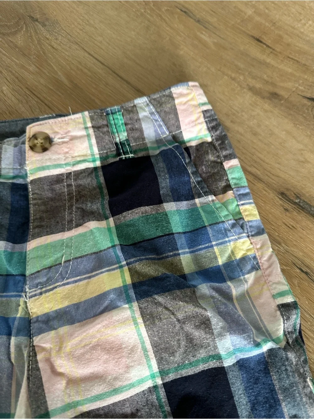 Boy's Gymboree Plaid Shorts Size 7